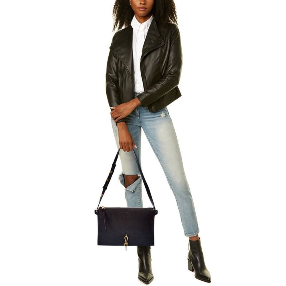 Allsaints Sheringham Leather Shoulder Bag - Picture 4 of 4